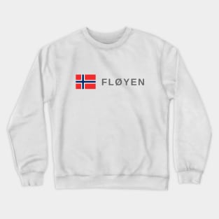 Fløyen Bergen Norway Crewneck Sweatshirt